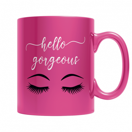Hello Gorgeous - Pink Mug
