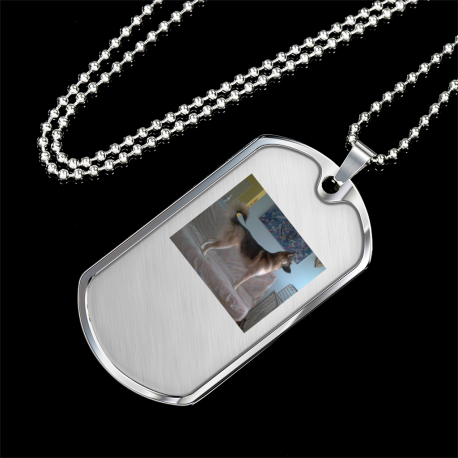 Guardian of the Couch (Silver Dog Tag)