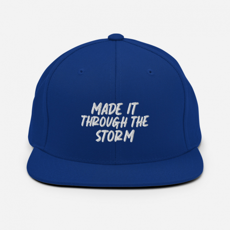 Made It Through The Storm Snapback