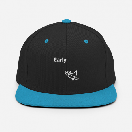 Early Bird Snapback Hat