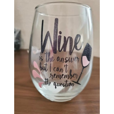 Wine Is The Answer, But I Can't Remember The Question