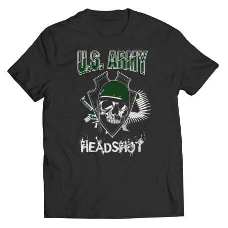 Headshot Veteran Military Shirt
