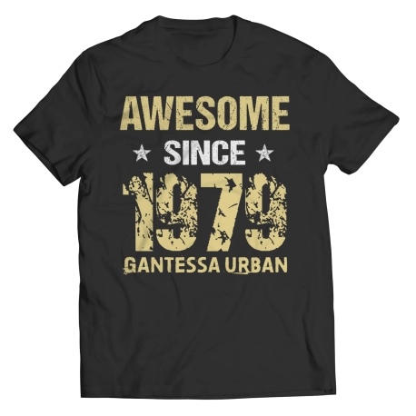 Awesome Since 1979 Graphics Shirt