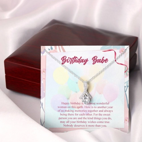 Birthday Babe Alluring Beauty Necklace