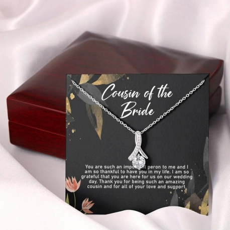 Cousin Of The Bride Alluring Beauty Necklace