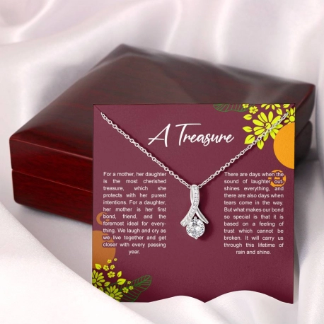 A Treasure, A Daughter Alluring Beauty Necklace