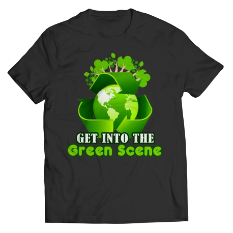 Get Into The Green Scene Gardening Shirt