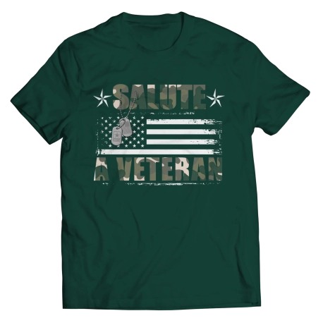 Salute A Veteran Shirt