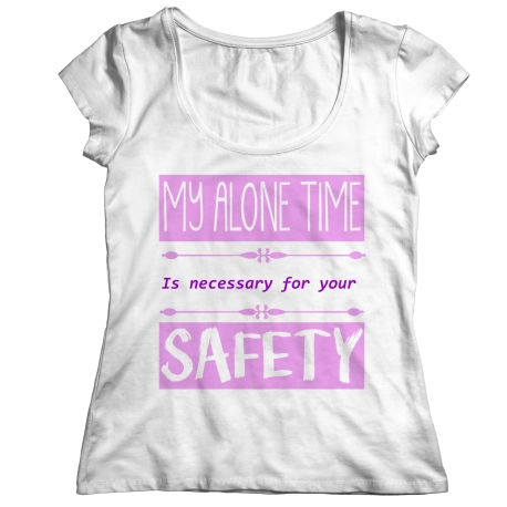My Alone Time Is Necessary Graphics Shirt