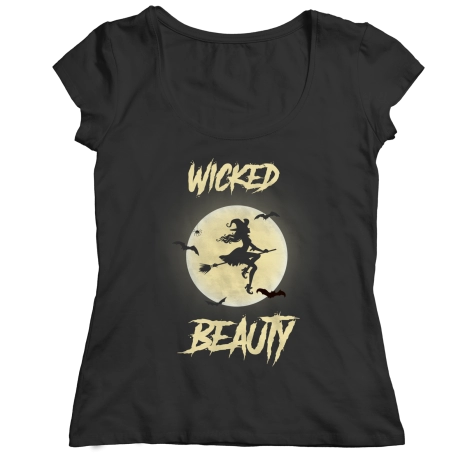 Wicked Beauty Halloween Shirt
