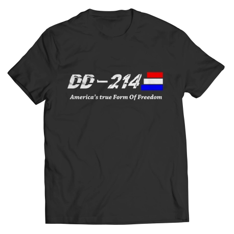 DD 214 Veteran Military Shirt