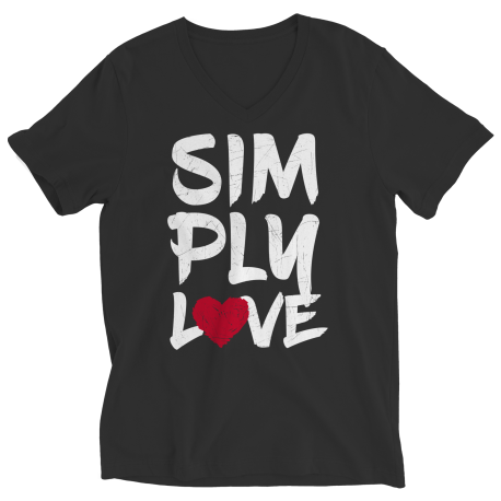 Simply Love V Neck Shirt