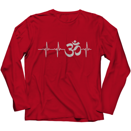 Limited Edition - AUM - OM Heartbeat Long Sleeve Shirt