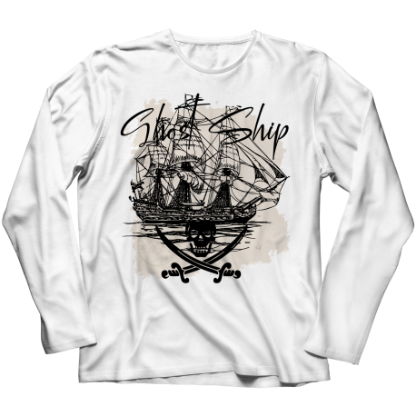 Ghost Ship Graphics Long Sleeve Shirt