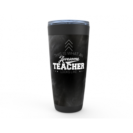 This is What An Awesome Teacher Looks Like Viking Tumbler