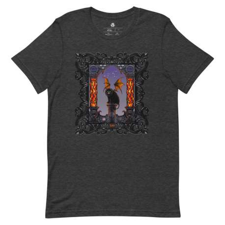Leo Zodicat Unisex t-shirt