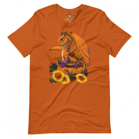 Pumpkin Dragon Unisex t-shirt