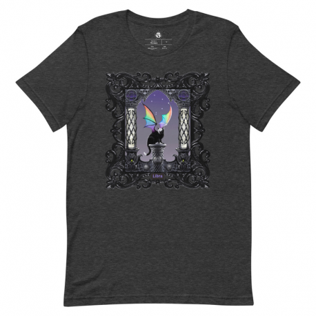 Libra Zodicat Unisex t-shirt
