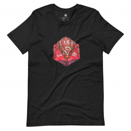 D20 Dragon Dice Unisex t-shirt