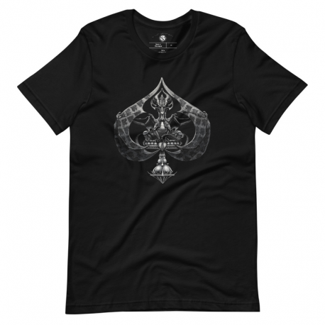 Dragon of Spades Unisex t-shirt