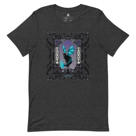 Aquarius Zodicat Unisex t-shirt