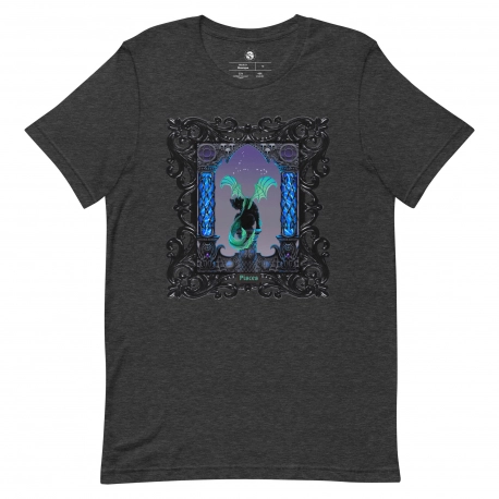Pisces Zodicat Unisex t-shirt