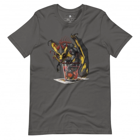 Joker Card Dragon Unisex t-shirt