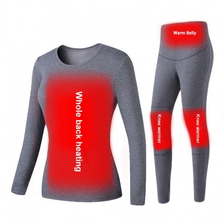 Warrior Electric Wear -- USB Heating Underwear Set