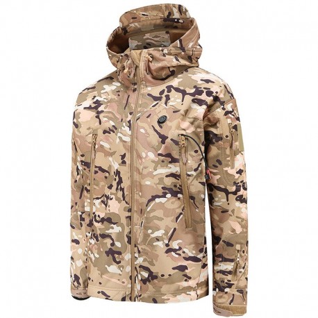 Warrior Electric Wear -- Powered Camouflage Heating Jacket