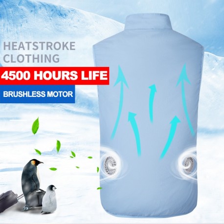 Warrior Electric Wear -- Air Conditioning Cooling Vest USB Charging
