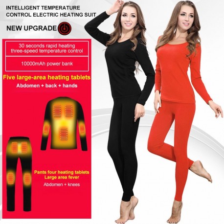 Warrior Electric Wear -- Womens Cashmere Heated Base Layer