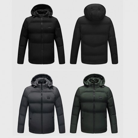 Warrior Electric Wear -- USB Heated Thermal Cotton Filled Graphene Coat