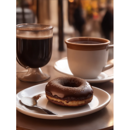 Get Wobbly Gourmet Donut Coffee