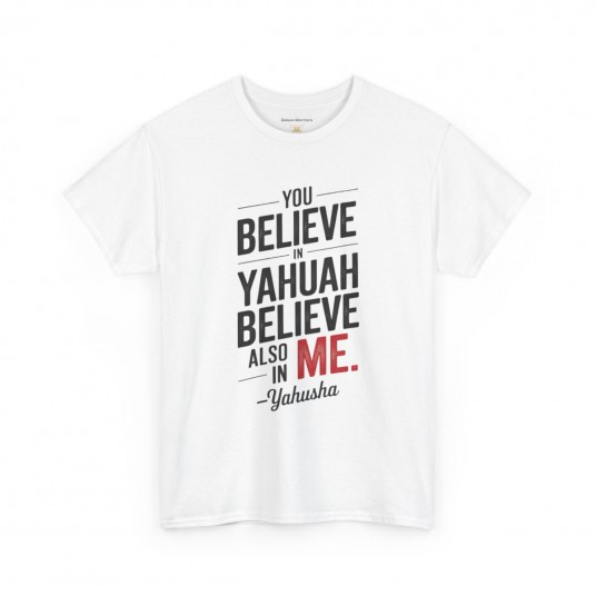 YAHUAH and Yahusha are one  if you believe in the father you would believe in me Classic Iconic Tees