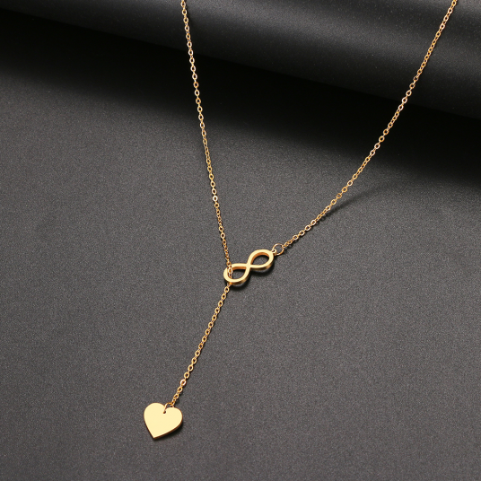 Infinity hanger met een hartje