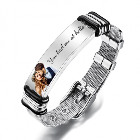 Gepersonaliseerde Mannen Armband-