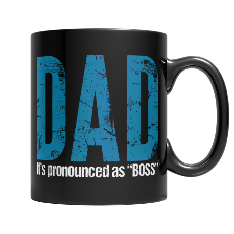 dad - pronounced as boss