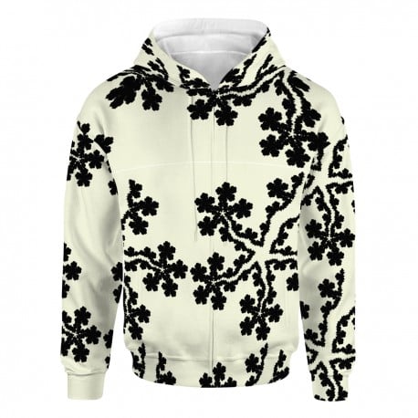 Women's All Over Print Full Zip Hoodie