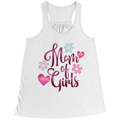 Buy this Fantastic Mom of Girls Racerback Vest T-Shirt for Mom. They are perfect Gifts for Mom for Christmas, Birthdays, Mother'