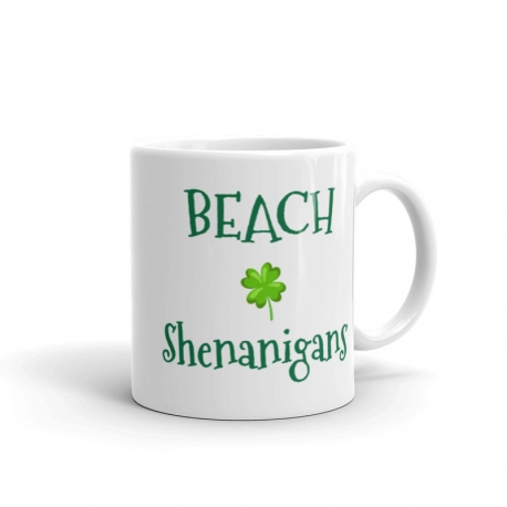 Beach Shenanigans St. Patrick's Day Mug