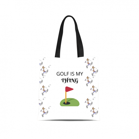 Golf Is My Thing Canvas Tote Bag