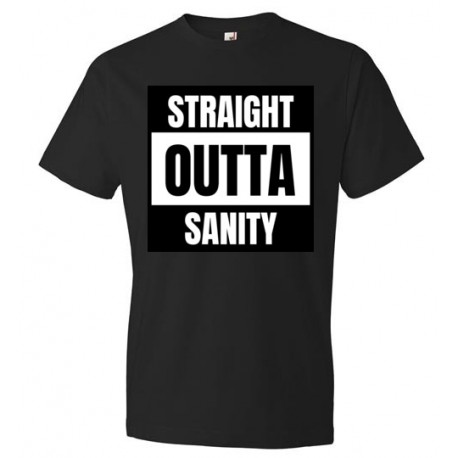 Straight Outta Sanity Unisex T-Shirt