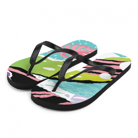 Trendy Hawaiian Flip-Flops