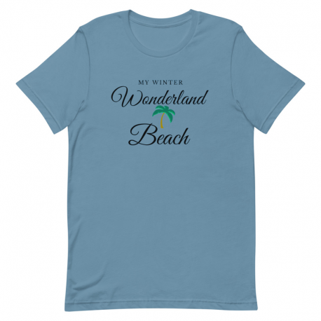 My Winter Wonderland Beach Unisex T-Shirt