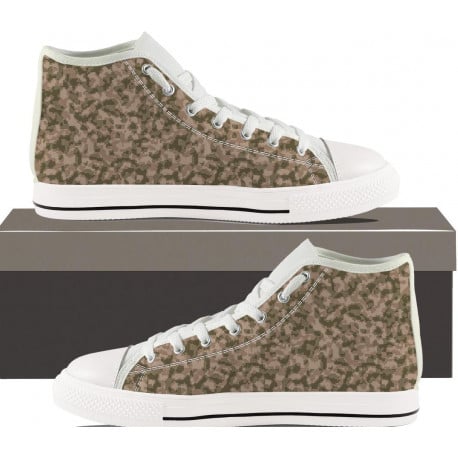 Rose Camouflage Hightop Sneakers - Limited Edition