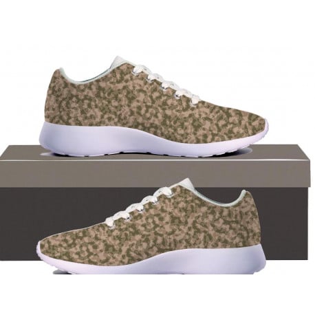 Fashionable Rose Camouflage Sneakers - Limited Edition