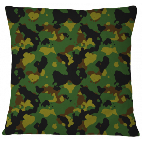 Green Camouflage Pillow Case Cover
