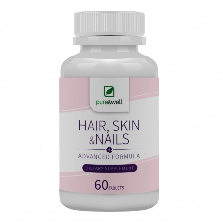 Pure and Well Hair, Skin and Nails Supplement