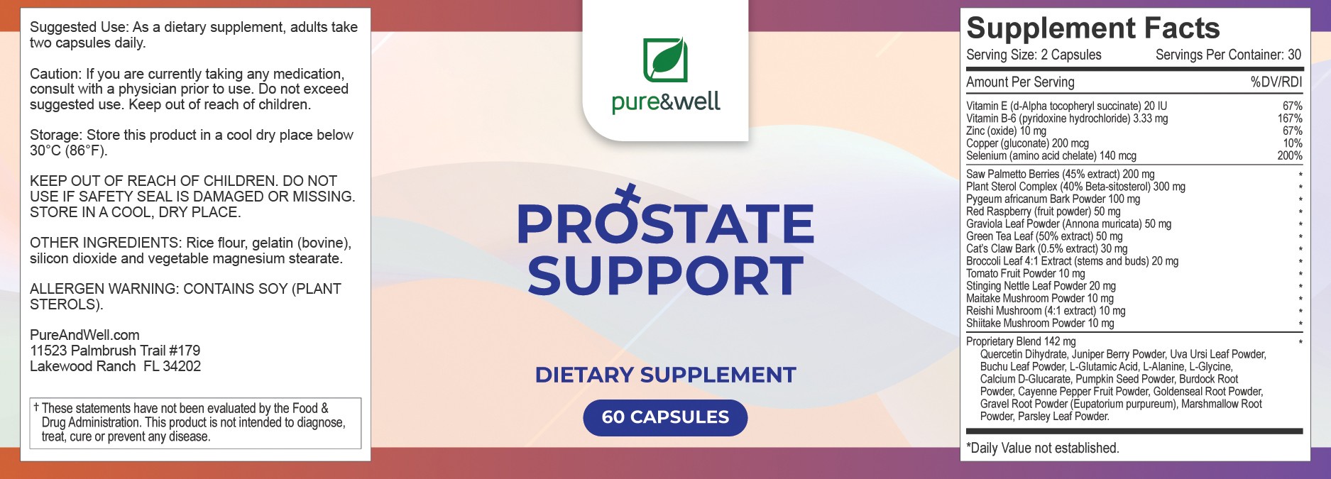 P&W Prostate Support