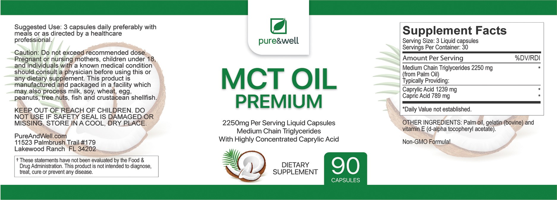 P&W MCT Oil